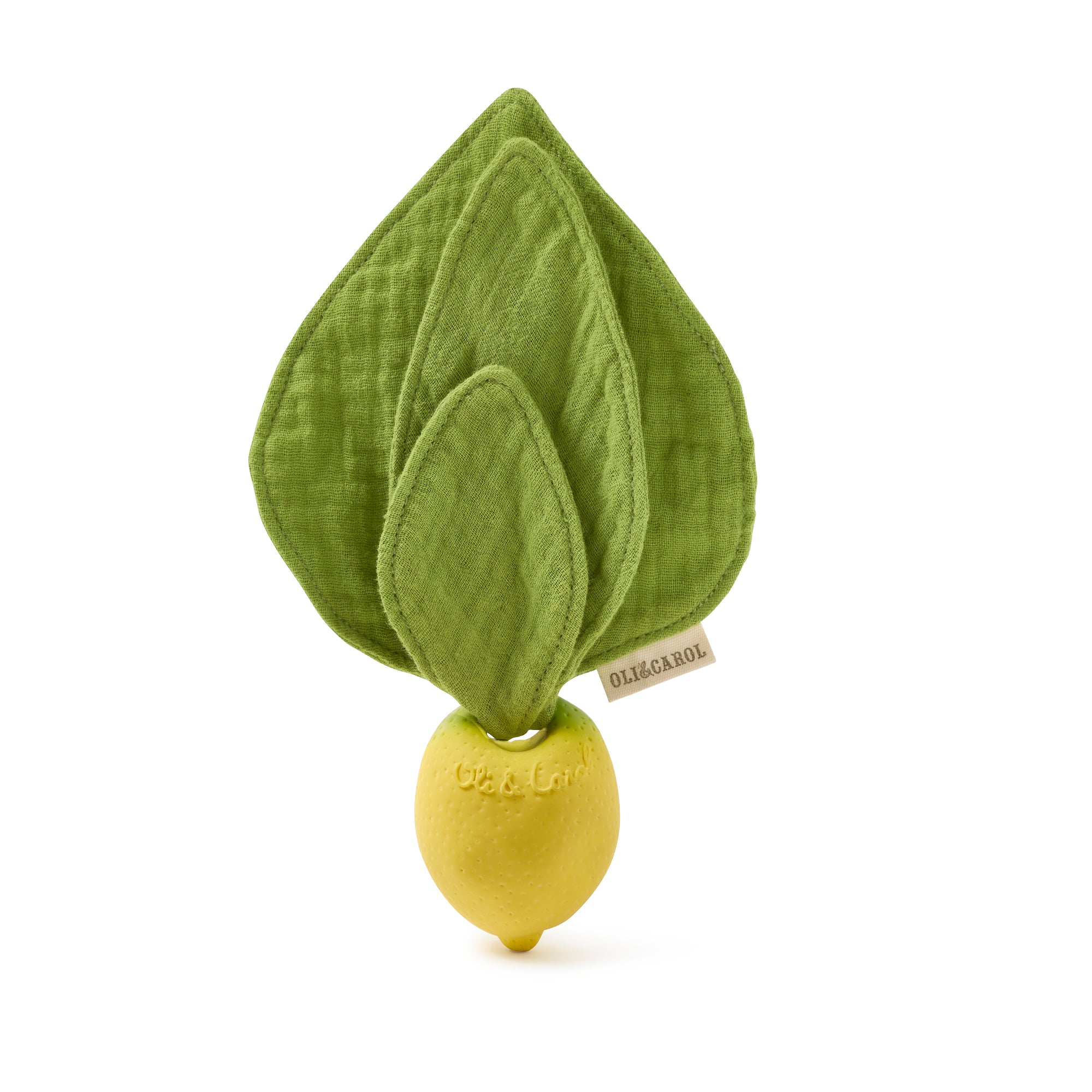 Lemon Mini Doudou-Teether - Where The Sidewalk Ends Toy Shop