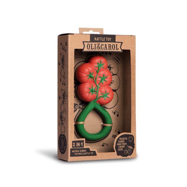 Tomato Rattle Toy