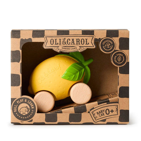 Lou The Lemon Baby Car - Where The Sidewalk Ends Toy Shop