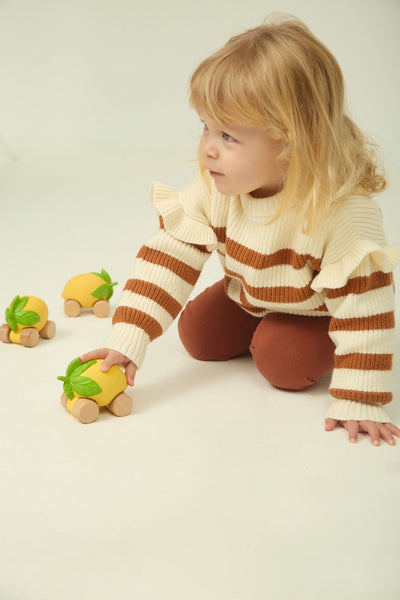 Lou The Lemon Baby Car - Where The Sidewalk Ends Toy Shop
