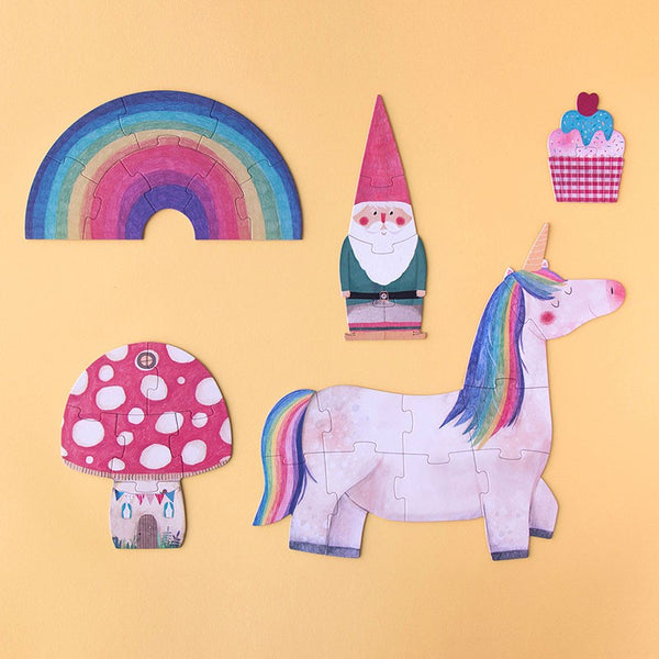 Happy Birthday Unicorn Puzzle - Where The Sidewalk Ends Toy Shop