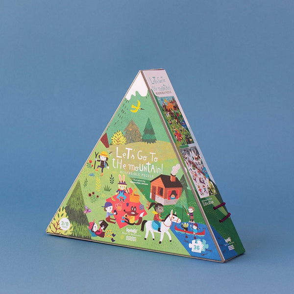 Let's Go to The Mountain Reversible Puzzle