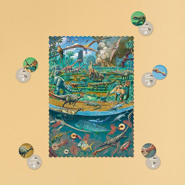 Tiny Puzzle-Dinosaurs