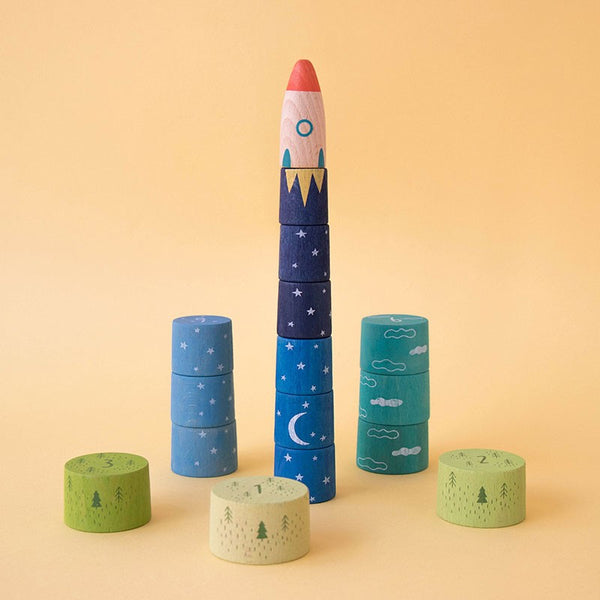 Up To The Stars Wooden Toy - Where The Sidewalk Ends Toy Shop