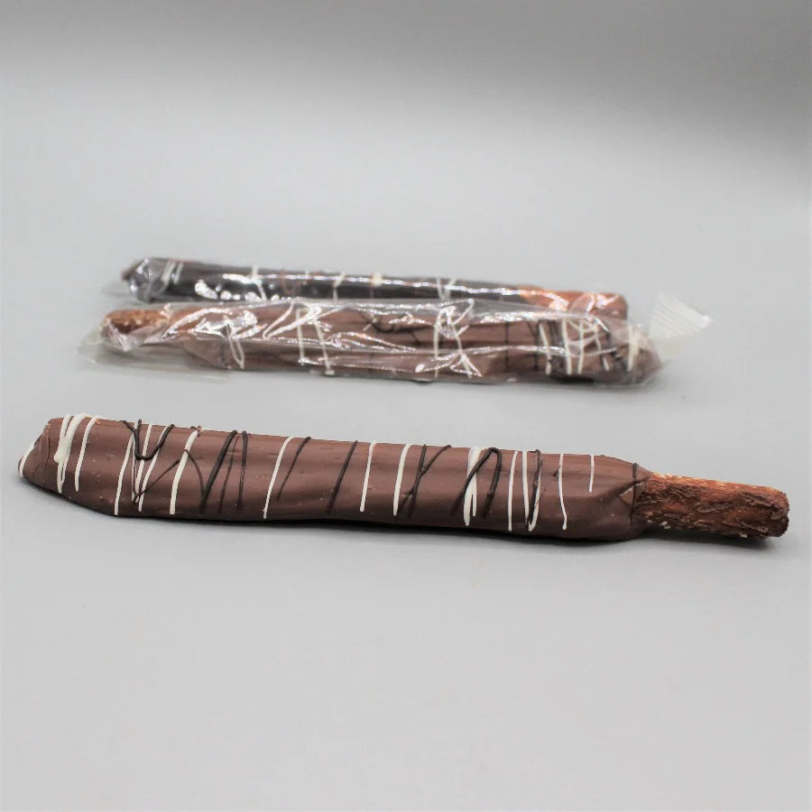 Chocolate Caramel Pretzel Rod