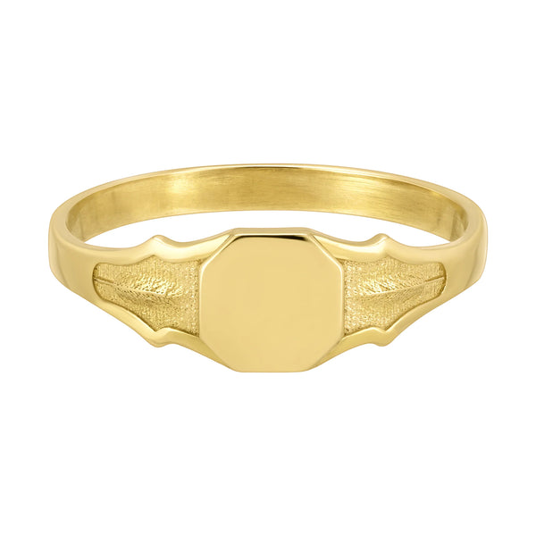 Signet "Plume" Ring - Where The Sidewalk Ends Toy Shop