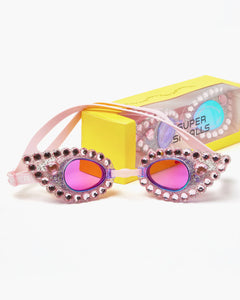 Pink Splash Goggles