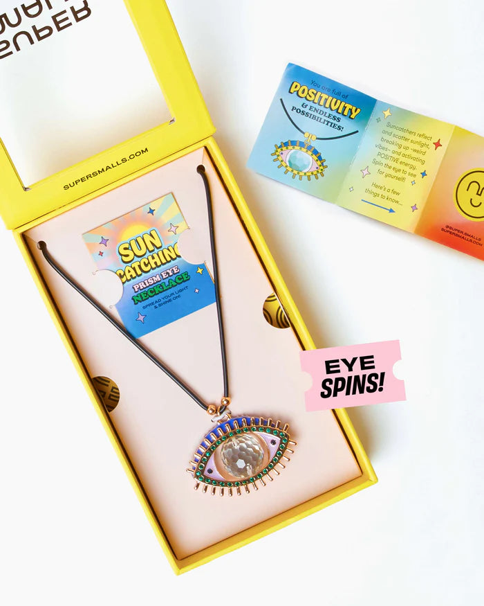 Suncatching Eye Necklace - Where The Sidewalk Ends Toy Shop