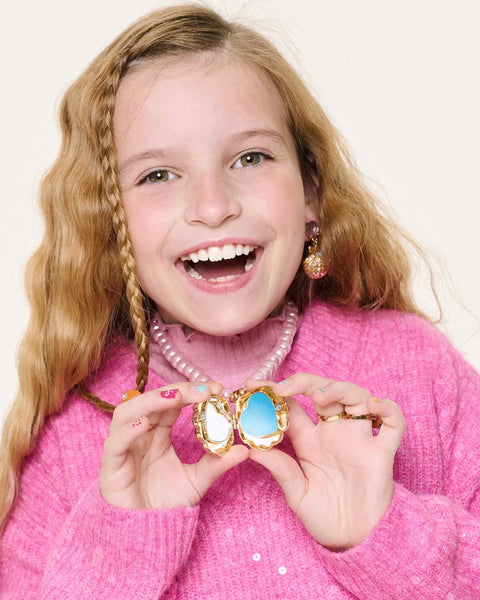 Sparkle Shell Lipgloss Locket - Where The Sidewalk Ends Toy Shop