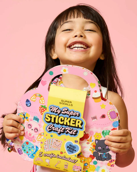 My Super Sticker Craft Kit - Where The Sidewalk Ends Toy Shop