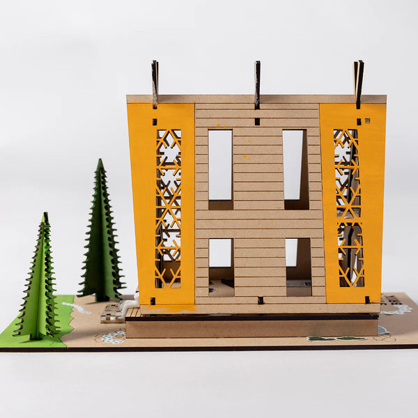 Evergreen Cabin - Where The Sidewalk Ends Toy Shop