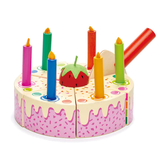 Rainbow Birthday Cake - Where The Sidewalk Ends Toy Shop