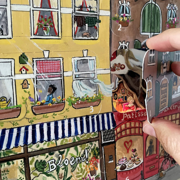 Toverlux Advent Calendar Silhouette Set Gwen's Illustrations