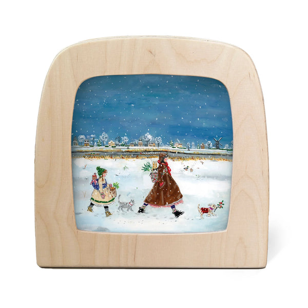 Gwen's Illustrations silhouette - Winter Stroll