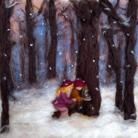 Het Wol Feetje silhouette - Winter Discoveries