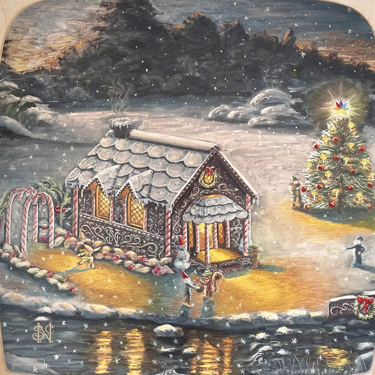 Nathaniel Santa Cruz silhouette - December