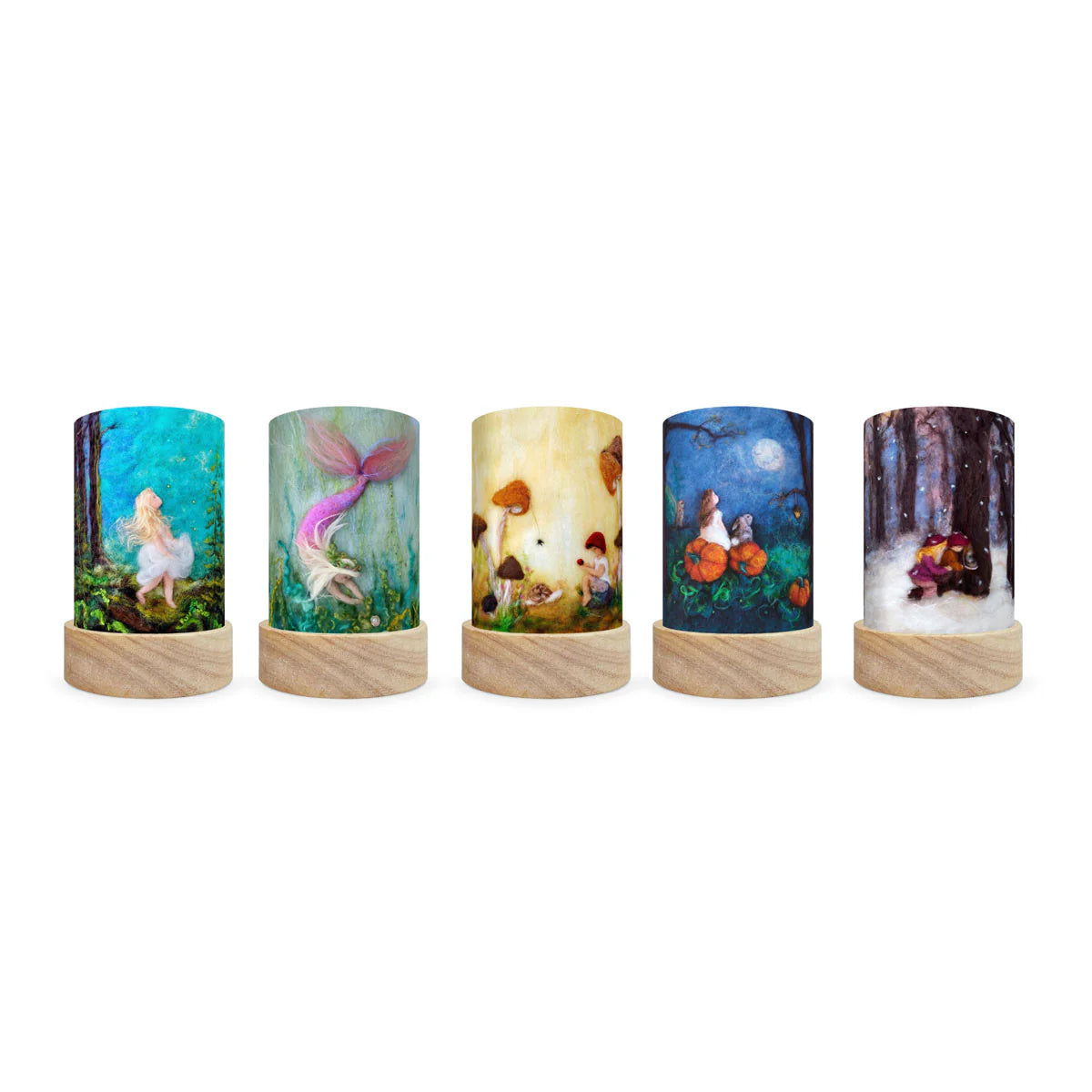 Het Wol Feetje Shade Set 4 - Seasons - Where The Sidewalk Ends Toy Shop