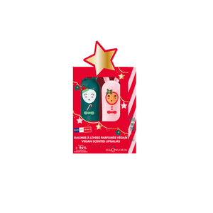 Crown Lipbalm Duo : Mango & Candy Cane