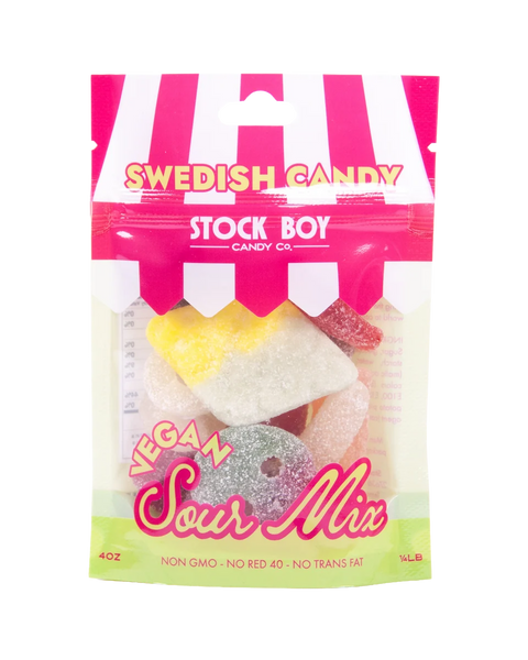 Vegan Sour Mix – Swedish & European Sour Candy (4 oz)