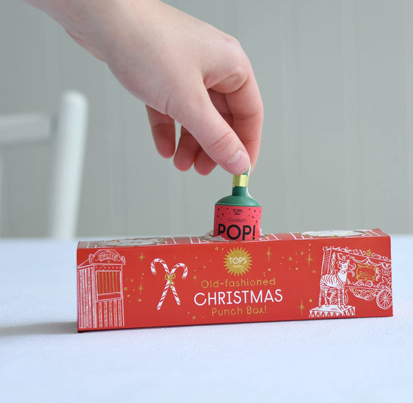 Old Fashioned Punch Box - Christmas