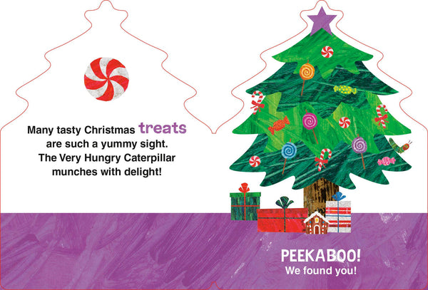 The Very Hungry Caterpillar's Peekaboo Christmas - Where The Sidewalk Ends Toy Shop