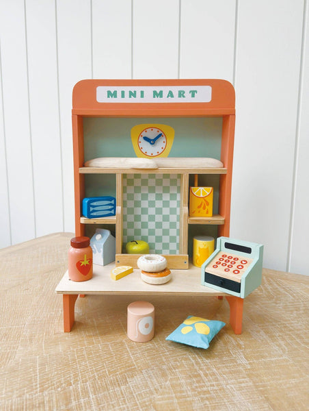 Wooden Mini Mart Pretend Grocery Store