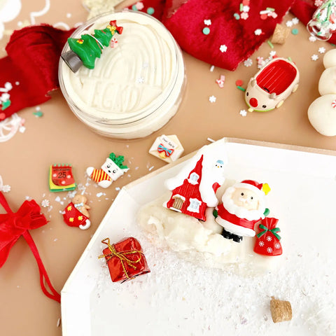 Santa's Cottage (Milk & Cookies) Kiddough Play Kit