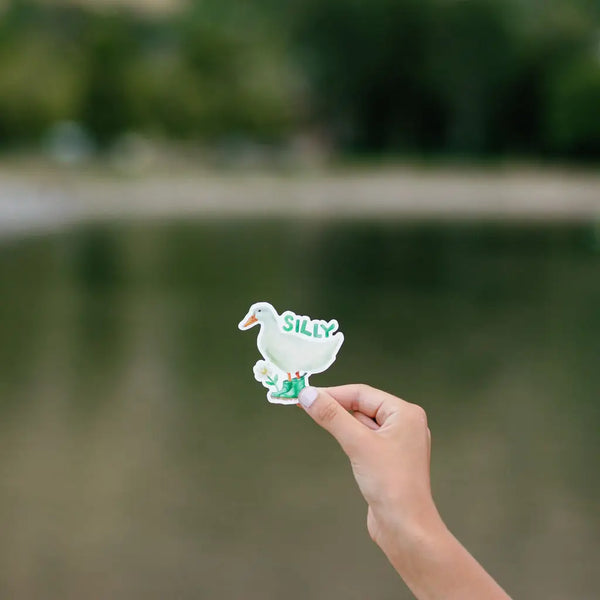 Silly Goose Sticker - Where The Sidewalk Ends Toy Shop