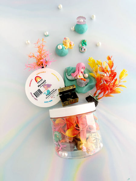 Mermaid (Blue Hawaiian) Dough-To-Go - Where The Sidewalk Ends Toy Shop