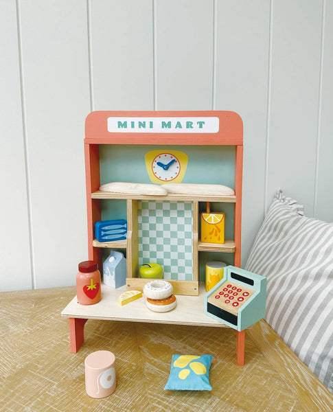 Wooden Mini Mart Pretend Grocery Store