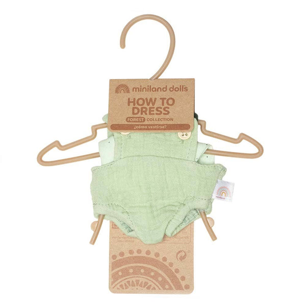 Forest Boy Doll Outfit Set 8 1/4" inch - Where The Sidewalk Ends Toy Shop