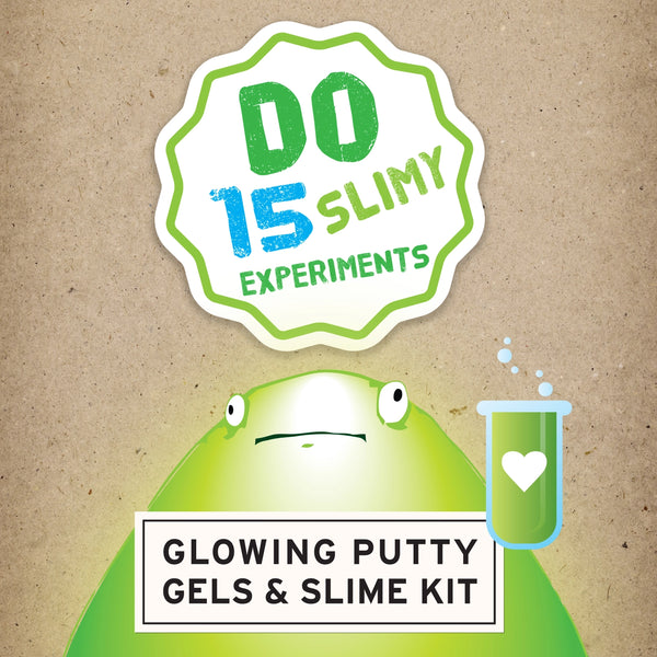 Glowing Putty Gels and Slime Kit | Stem Kit Chemistry Kit - Where The Sidewalk Ends Toy Shop