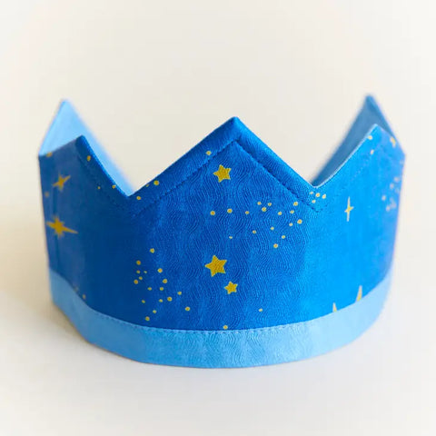 Reversible 100% Silk Star Crown - Where The Sidewalk Ends Toy Shop