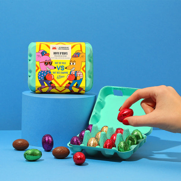 Box of 12 Easter Eggs - Where The Sidewalk Ends Toy Shop