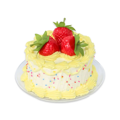 Strawberry Sprinkle Fake Cake Craft Kit - Where The Sidewalk Ends Toy Shop