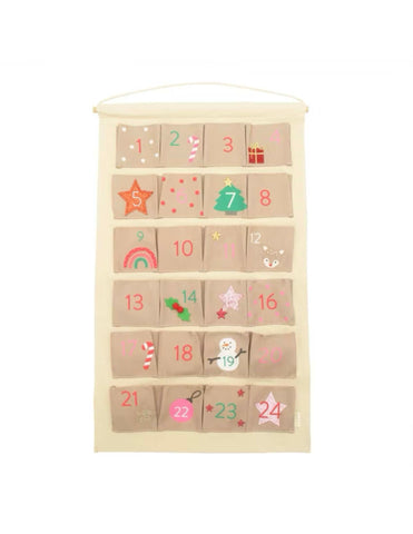 Jolly Christmas Reusable Advent Calendar