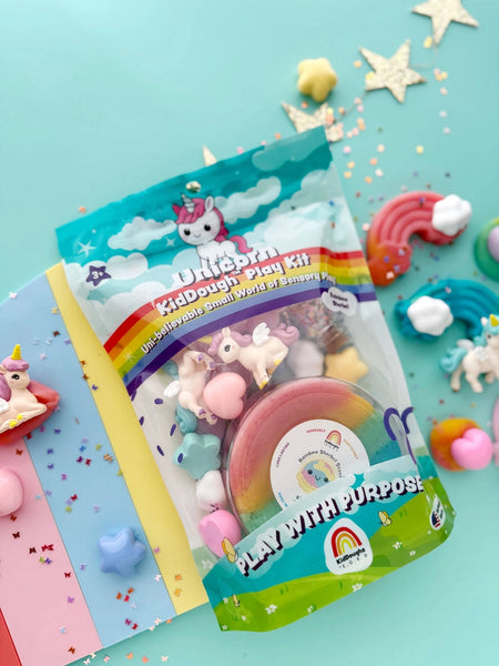 Unicorn Rainbow (Rainbow Sherbet) Kiddough Play Kit