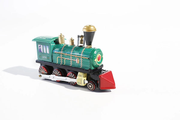 Railway Steam Locomotive Green - Where The Sidewalk Ends Toy Shop
