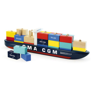 Jules Verne Container-ship - Where The Sidewalk Ends Toy Shop