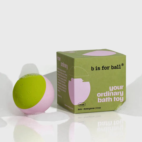Your (Un)Ordinary Bath Toy B Is For Ball® -Strawberry Matcha - Where The Sidewalk Ends Toy Shop