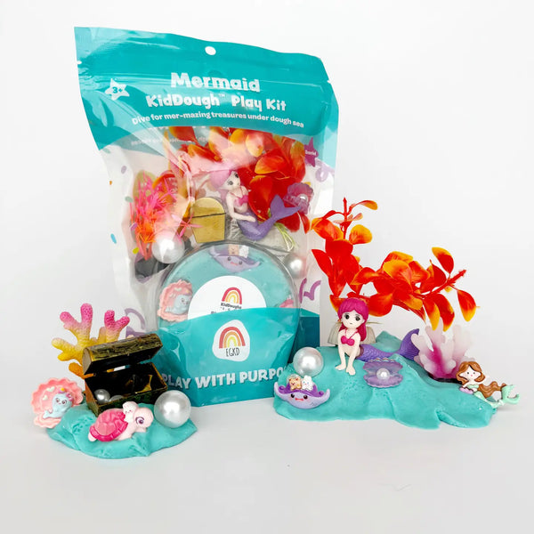 Mermaid (Tropical Punch) Kiddough Play Kit - Where The Sidewalk Ends Toy Shop