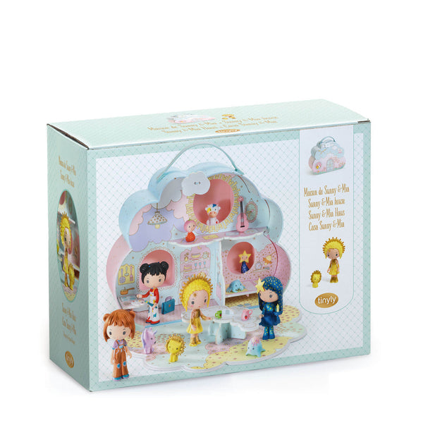 Tinyly Sunny & Mia House - Where The Sidewalk Ends Toy Shop
