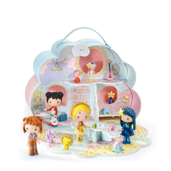 Tinyly Sunny & Mia House - Where The Sidewalk Ends Toy Shop