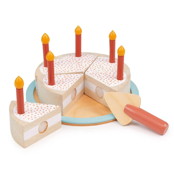 Wooden Party Cake Toy