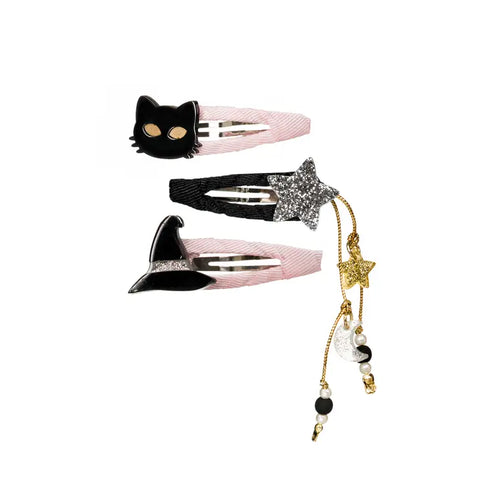 Witch Hat Cat Snap Clips - Where The Sidewalk Ends Toy Shop