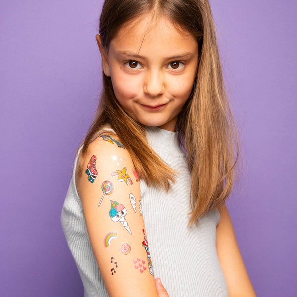 Temporary Tattoos- Unicorn - Where The Sidewalk Ends Toy Shop
