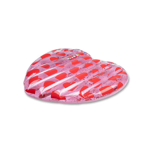 Swim Essentials | Roze Hart Luchtbed - Where The Sidewalk Ends Toy Shop
