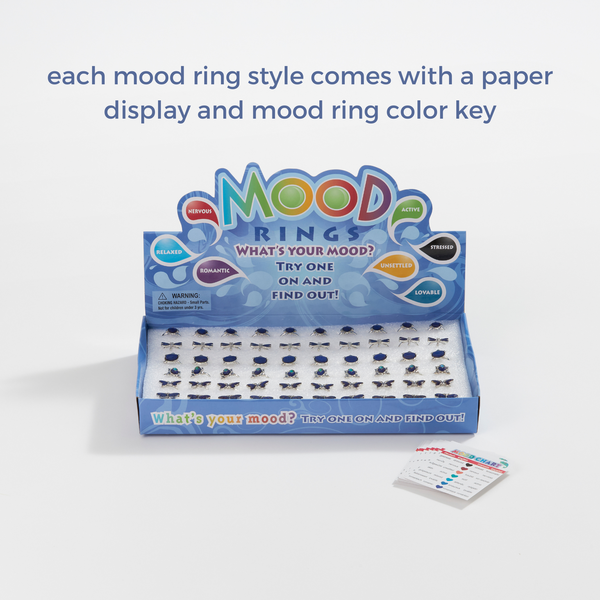 Mood Rings for Kids - Where The Sidewalk Ends Toy Shop