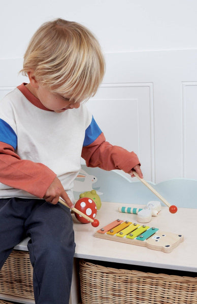 Wooden Woodland Music Set for Kids