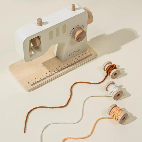 Wooden Sewing Machine Playset